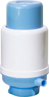 Помпа для 19л бутыли Aqua Work Дельфин Эко механический голубой картон - купить недорого с доставкой в интернет-магазине