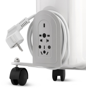 Радиатор масляный Vitek VT-1708 1500Вт белый - купить недорого с доставкой в интернет-магазине