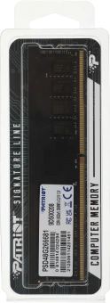 Память DDR4 8GB 2666MHz Patriot PSD48G266681 Signature RTL PC4-21300 CL19 DIMM 288-pin 1.2В single rank Ret - купить недорого с доставкой в интернет-магазине