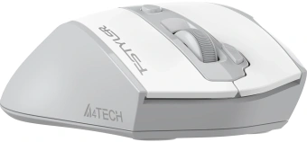 Мышь A4Tech Fstyler FG55S Plus белый оптическая 3200dpi беспров. USB 7but - купить недорого с доставкой в интернет-магазине