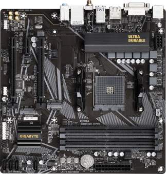 Материнская плата Gigabyte B550M DS3H AC Soc-AM4 AMD B550 4xDDR4 mATX AC`97 8ch(7.1) GbLAN RAID+DVI+HDMI - купить недорого с доставкой в интернет-магазине