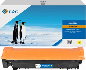 Картридж лазерный G&G GG-W2012X W2012X(659X) желтый (29000стр.) для HP CLJ Ent M856/MFP M776 - купить недорого с доставкой в интернет-магазине