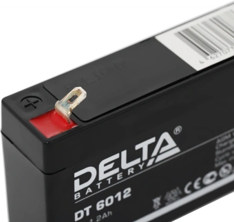 Батарея для ИБП Delta DT 6012 6В 1.2Ач - купить недорого с доставкой в интернет-магазине
