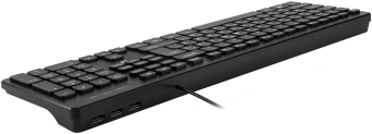 Клавиатура Оклик K733 черный USB slim Multimedia - купить недорого с доставкой в интернет-магазине