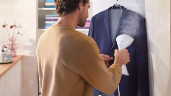 Отпариватель ручной Philips GC801/10 1600Вт коралловый - купить недорого с доставкой в интернет-магазине