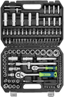 Набор инструментов Сибртех 13389 108 предметов (жесткий кейс) - купить недорого с доставкой в интернет-магазине