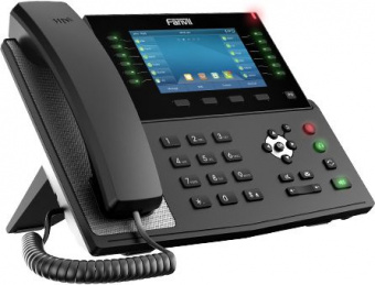 Телефон IP Fanvil X7C черный - купить недорого с доставкой в интернет-магазине