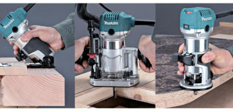 Фрезер Makita RT0700CX2 710Вт 30000об/мин макс.ход:35мм - купить недорого с доставкой в интернет-магазине