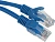 Патч-корд Premier PP12-5M/B 1000Гбит/с UTP 4 пары cat.5E CCA molded 5м синий RJ-45 (m)-RJ-45 (m)