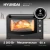 Мини-печь Hyundai MIO-HY106 60л. 2200Вт черный - цена, купить или заказать с доставкой в интернет-магазине Мини-печь Hyundai MIO-HY106 60л. 2200Вт черный - купить недорого с доставкой в интернет-магазине