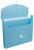 Портфель Бюрократ Pastel PASTPP01BLUE 1 отдел. A4 пластик 0.7мм голубой - купить недорого с доставкой в интернет-магазине