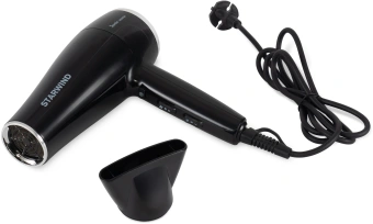 Фен Starwind SHD 7080 2000Вт черный/хром - купить недорого с доставкой в интернет-магазине