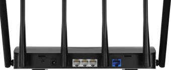 Роутер беспроводной Mercusys MR47BE BE9300 10/100/1000/2500BASE-T черный - купить недорого с доставкой в интернет-магазине