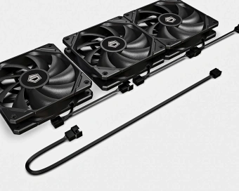 Система водяного охлаждения ID-Cooling FX360 Pro Soc-AM5/AM4/1151/1200/2066/1700 черный 4-pin 14-30dB Al+Cu Ret - купить недорого с доставкой в интернет-магазине