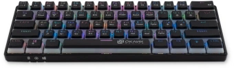 Клавиатура Оклик K763W механическая черный USB беспроводная BT/Radio Multimedia for gamer LED (1920548) кабель 1.5м - купить недорого с доставкой в интернет-магазине