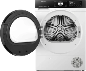 Сушильная машина Hisense DH3S702UWDE пан.англ. кл.энер.:A++ макс.загр.:7кг белый - купить недорого с доставкой в интернет-магазине