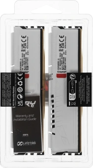 Память DDR5 2x32GB 5200MHz Kingston KF552C36BWEK2-64 Fury Beast Expo RTL Gaming PC5-41600 CL36 DIMM 288-pin 1.25В kit single rank с радиатором Ret - купить недорого с доставкой в интернет-магазине