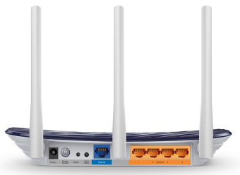 Роутер беспроводной TP-Link Archer C20 AC750 10/100BASE-TX синий - купить недорого с доставкой в интернет-магазине