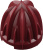 Соковыжималка цитрусовая Scarlett SC-JE50C08 25Вт рез.сок.:1200мл. красный/белый - купить недорого с доставкой в интернет-магазине