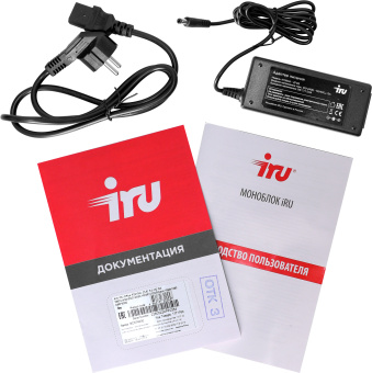 Моноблок IRU Агат 313 23.8" Full HD i3 10100 (3.6) 8Gb SSD256Gb UHDG 630 FreeDOS GbitEth WiFi BT 120W клавиатура мышь Cam черный 1920x1080 - купить недорого с доставкой в интернет-магазине