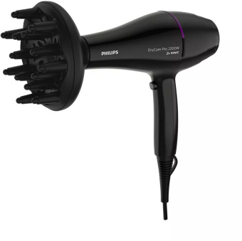 Фен Philips BHD274/00 2200Вт черный - купить недорого с доставкой в интернет-магазине