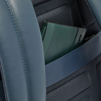 Рюкзак мужской Piquadro Tebe CA7157W144/BLU синий натур.кожа - купить недорого с доставкой в интернет-магазине