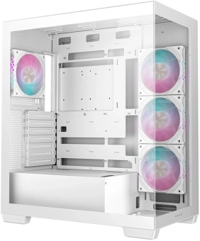 Корпус Deepcool CG580 4F WH белый без БП ATX 8x120mm 3x140mm 1xUSB3.0 audio bott PSU - купить недорого с доставкой в интернет-магазине