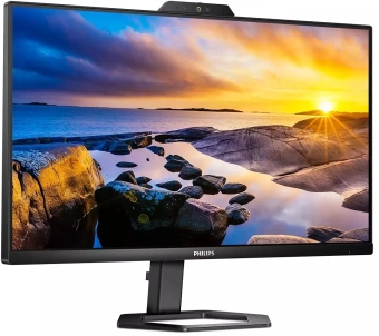Монитор Philips 23.8" 24E1N5300HE черный IPS LED 1ms 16:9 HDMI M/M Cam матовая HAS Piv 300cd 178гр/178гр 1920x1080 75Hz FreeSync DP FHD USB 4.37кг - купить недорого с доставкой в интернет-магазине