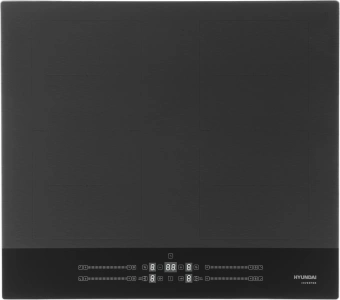 Индукционная варочная поверхность Hyundai HHI 6786 GR темно-серый - купить недорого с доставкой в интернет-магазине