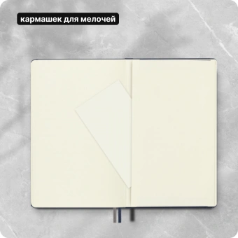 Блокнот Moleskine CLASSIC EXPENDED QP062EXPB20 Large 130х210мм 400стр. нелинованный твердая обложка синий сапфир - купить недорого с доставкой в интернет-магазине