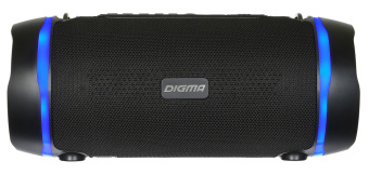 Колонка порт. Digma S-39 черный 25W 1.0 BT/USB 3000mAh (SP3925B) - купить недорого с доставкой в интернет-магазине