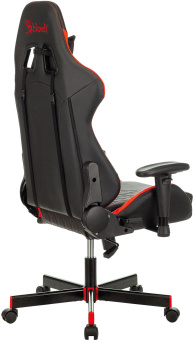 Кресло игровое A4Tech Bloody GC-870 черный/красный ромбик экокожа с подголов. крестов. металл - купить недорого с доставкой в интернет-магазине