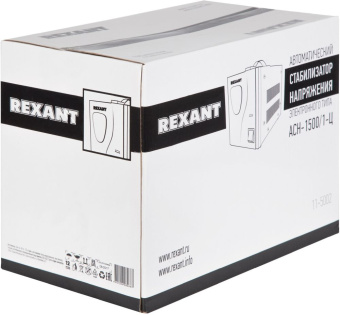 Стабилизатор напряжения Rexant AСН-1 500/1-Ц 1.455кВА однофазный серый (11-5002) - купить недорого с доставкой в интернет-магазине