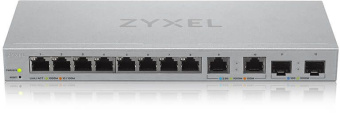 Коммутатор Zyxel XGS1210-12-ZZ0102F (L2) 8x1Гбит/с 2x2.5Гбит/с 2SFP+ управляемый - купить недорого с доставкой в интернет-магазине