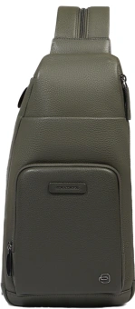 Рюкзак слинг Piquadro Modus Special CA5577MOS/VEVE оливковый кожа - купить недорого с доставкой в интернет-магазине
