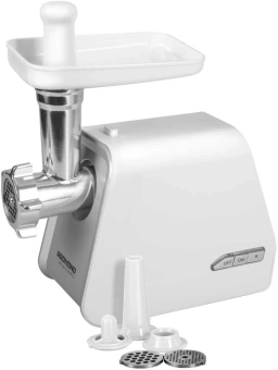 Мясорубка Redmond RMG-1216-8 1200Вт белый/серебристый - купить недорого с доставкой в интернет-магазине