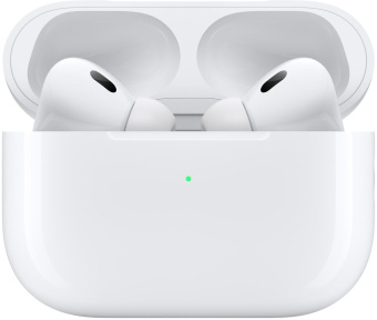 Гарнитура внутриканальные Apple AirPods Pro 2 2023 USB-C A3047/A3048/A2968 белый беспроводные bluetooth в ушной раковине (MTJV3AM/A) - купить недорого с доставкой в интернет-магазине