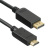 Кабель аудио-видео Buro v. 1.2 DisplayPort (m)/HDMI (m) 2м. Позолоченные контакты черный (BHP DPP_HDMI-2) - купить недорого с доставкой в интернет-магазине