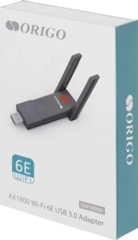 Сетевой адаптер Wi-Fi Origo OW1800M OW1800M/A1A AX1800 USB 3.0 (ант.внеш.несъем.) 2ант. - купить недорого с доставкой в интернет-магазине