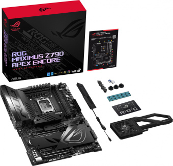 Материнская плата Asus ROG MAXIMUS Z790 APEX ENCORE Soc-1700 Intel Z790 2xDDR5 ATX AC`97 8ch(7.1) 2.5Gg RAID - купить недорого с доставкой в интернет-магазине