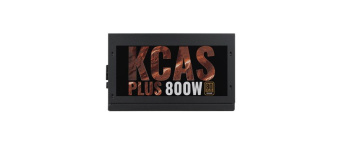 Блок питания Aerocool ATX 800W KCAS PLUS 800 80+ bronze (20+4pin) APFC 120mm fan 7xSATA RTL - купить недорого с доставкой в интернет-магазине