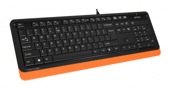 Клавиатура A4Tech Fstyler FK10 черный/оранжевый USB - купить недорого с доставкой в интернет-магазине