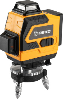 Уровень лазер. Deko DKLL16 & tripod 1 m 2кл.лаз. 520нм цв.луч. зеленый 16луч. (065-0233) - купить недорого с доставкой в интернет-магазине