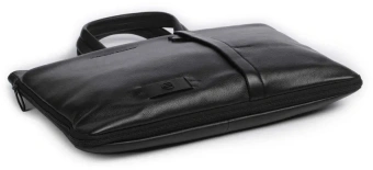 Деловая сумка мужская Piquadro Russel CA4021W137/N с отделением для ноутбука 15.6" черная натур.кожа - купить недорого с доставкой в интернет-магазине