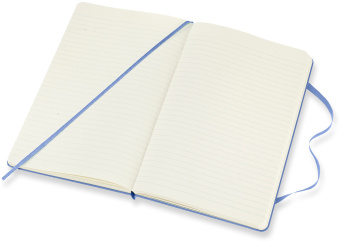 Блокнот Moleskine CLASSIC QP060B42 Large 130х210мм 240стр. линейка твердая обложка голубая гортензия - купить недорого с доставкой в интернет-магазине