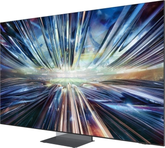 Телевизор QLED Samsung 75" QE75QN900DUXRU Series 9 нержавеющая сталь 8K Ultra HD 120Hz DVB-T2 DVB-C DVB-S2 USB WiFi Smart TV (RUS) - купить недорого с доставкой в интернет-магазине