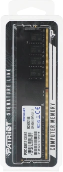 Память DDR4 8Gb 2133MHz Patriot PSD48G213381 Signature RTL PC4-17000 CL15 DIMM 288-pin 1.2В single rank Ret - купить недорого с доставкой в интернет-магазине