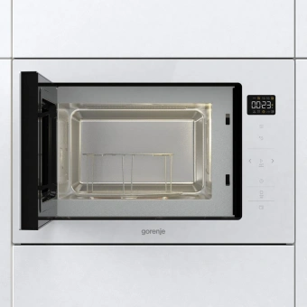 Микроволновая печь Gorenje BM251SG2WG 25л. 900Вт белый (встраиваемая) - цена, купить или заказать с доставкой в интернет-магазине Микроволновая печь Gorenje BM251SG2WG 25л. 900Вт белый (встраиваемая) - купить недорого с доставкой в интернет-магазине