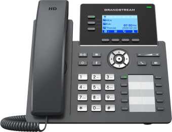 Телефон IP Grandstream GRP-2604 черный - купить недорого с доставкой в интернет-магазине