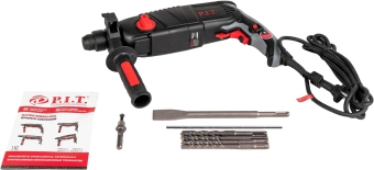 Перфоратор P.I.T. PBH24-C PROMO патрон:SDS-plus уд.:2.4Дж 850Вт - купить недорого с доставкой в интернет-магазине